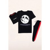 Resim Trendypassion The Moon Baskılı Eşofman Takımı 