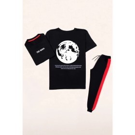 Resim Trendypassion The Moon Baskılı Eşofman Takımı 