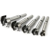 Resim 5pcs 15-35MM Forstner Ahşap Işleme Aletleri Delik Saw Menteşe Sıkıcı Matkap Bitleri Ahşap Plastik Için Yuvarlak Şafak Çelik Kesici (Yurt Dışından) 