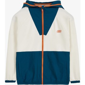 Resim Skechers B 2Xi-Lock Half Zip Sweatshirt Büyük Erkek Çocuk Offwhite Sweatshirt Sk232078-102 