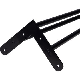 Resim Evnalia Metal Boru Ayak Kütük Masa Dresuar Kaşıklık Kitaplık Orta Sehpa Zigon Ayağı 45 cm (4 Adet) 