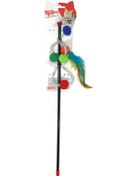 Resim Natura PTC-057 45 CM Parlak Kordon Toplu Kedi Oltası 