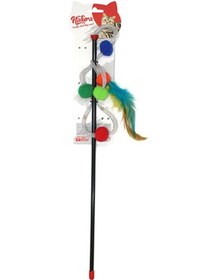 Resim Natura PTC-057 45 CM Parlak Kordon Toplu Kedi Oltası 