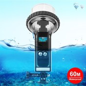 Resim Sones Puluz 60m Sualtı Su Geçirmez Muhafaza Dalış Kılıfı Djı Osmo Pocket 2 Siyah 