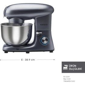 Resim Karaca Multichef 1900 W Stand Mikser Mutfak Şefi 5.5 L 
