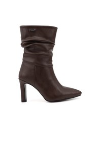 Resim Gönderi R Kadın Kahverengi Sivri Burun Körüklü İnce Topuklu Çizme Dkzc66832186 Kahverengi 