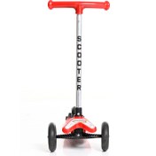 Resim Hippie Yükseklik Ayarlı Scooter Kırmızı 