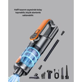 Resim Buğlem Event Kablosuz Vakumlu El Süpürgesi Güçlü Performans Çok Amaçlı - LG002W-7L8LZ3 