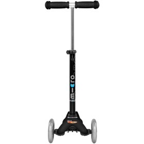 Resim Micro Mini Deluxe 3 Tekerlekli Scooter Black - 2+ Yaş / Siyah 