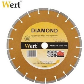 Resim Wert 2711-230 Granit Mermer Elmas Testere 230 MM 