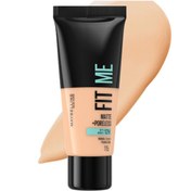 Resim Maybelline Fit Me Matte Poreless - Mat Fondöten No: 115 Ivory Tube 30ml 
