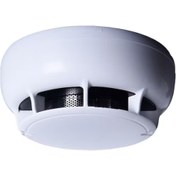 Resim TEKNIM Tfd-3940 Pilli (MULTİSENSÖR) Optik Duman Sabit Isı Dedektörü Taban Dahil (CR123A PİL HARİÇ) 