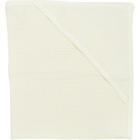 Resim Ezh 1207 %100 Pamuklu 4 Kat Bebek Banyo Havlusu 92 x 82 CM Krem 