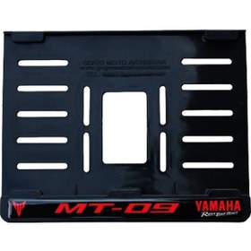 Resim Yamaha Mt-09 Uyumlu 2 Plastik (15x24 Cm) Kırılmaz Plakalık 