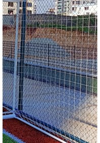 Resim Silver Futbol Kale Filesi 5,0 2,20 1,2 M Beyaz 