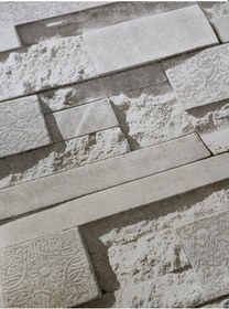 Resim Red %100 Silinebilir 3 Boyutlu Gri Taş Desen Hava Alabilen Duvar Kağıdı 5 M² Diğer 