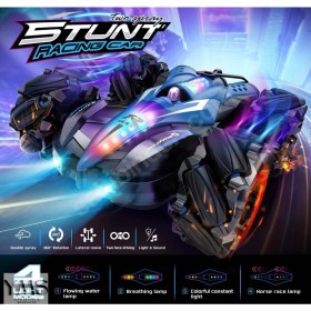 Resim Uzaktan Kumandalı Akrobasi Arabası 