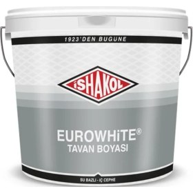 Resim Ishakol Eurowhite Tavan Boyası 3,5 Kgbeyaz 