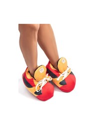 Resim Twigy Sorty Unisex Hayvanlı Panduf Kırmızı 37/46 CC0547C Kırmızı 