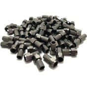 Resim Benjamin Rg6-U6 Black Contalı Siyah F Konnektör 100 Adet 