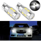 Resim ModaCar T10 Model 10 Beyaz Led + Projektör Lens Park Ampülü 422394 