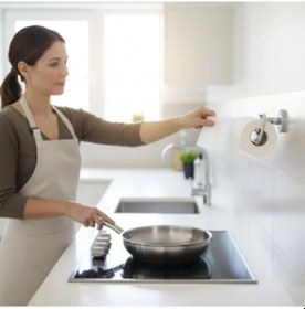 Resim Duvara Monte Krom Kağıt Havluluk - 26 Cm 12 Izgara 
