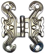 Resim Skygo Dekoratif Sac Kelebek Menteşe - Küçük, Nikel, 1 Adet 