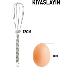 Resim Kaia Life Mini Çırpıcı Çelik 6 Adet 