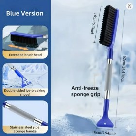 Resim Midkan Kaymaz Saplı Kışlık Kar Temizleme Aleti - Buz Kazıyıcı 