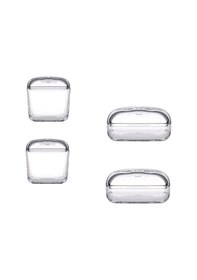 Resim Paşabahçe Plus 96888 4'Lü Cam Kapaklı Saklama Kabı Seti 