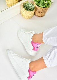 Resim Fox Shoes Beyaz/pembe Günlük Kadın Sneakers M610275509 