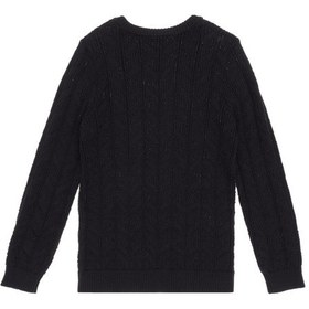 Resim U.s. Polo Assn. Erkek Çocuk Siyah Kazak /triko 50315639-vr046 Siyah 