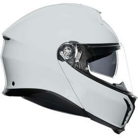 Resim Agv Tourmodular Solid Stelvio Çene Açılır Kask Beyaz 