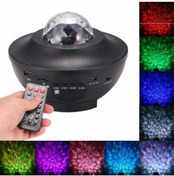 Resim AyrStore Yıldızlı Gökyüzü Projektörü Uzaktan Kumandalı Çocuklara Özel Şarjlı 