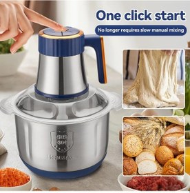 Resim Tianchishop Hd 5l Kapasiteli Masaüstü Gıda İşleme Makinesi Yeşil 304 Paslanmaz Çelik 30000 Rpm Ev Mutfak Kullanımı 