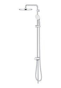 Resim Grohe Tempesta System 250 Duvar Bağlantılı, Divertörlü Duş Sistemi - 26675001 Gümüş 