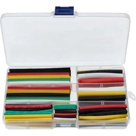 Resim Storemax 140 Adet Isıyla Daralan Makaron Kiti Isıyla Daralan Makaron Dıy Elektrik Kablosu Çeşitli Boru 