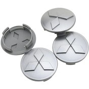Resim Ximistore9 Mitsubishi Jant Kapağı 60mm 4'lü Set - Outlander, Pajero Ve Diğer Modeller İçin 
