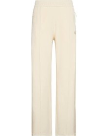 Resim Stretch Terry Track Pant Kadın Krem Eşofman Alt-13021 Krem 