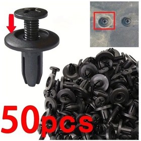 Resim Dream011 50/100 Adet Plastik Perçin, Otomotiv Genleşme Civataları Çamurluk Paneli Kelepçesi 