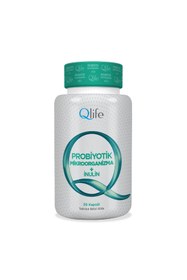 Resim Hype Store Qlife Probiotik Microorginazma + İnulin 30 Kapsül 