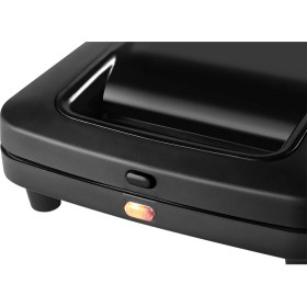 Resim Arçelik Tm 3302 Waffle & Tost Makinesi 700 W Kare Yüzey Şekilleri ile Siyah Renkli 