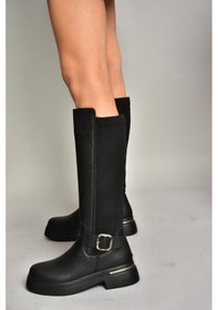 Resim Fox Shoes T996332009 Siyah Dalgıç Kumaş Klasik Çizme Siyah-Suni Deri 