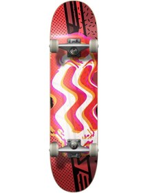 Resim Pow Supply Co 8,25 Gf Glitch Complete Kaykay Kırmızı 