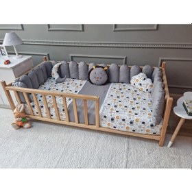 Resim Montessori Beşik Uyku Seti - Çit Kenar Koruma 
