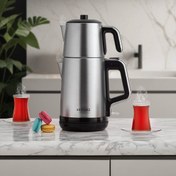 Resim Aryıldız Tea Style Çay Makinesi İnox 