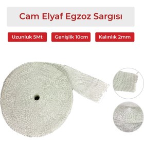 Resim Nivofire Cam Elyaf Şerit Egsoz Sargısı 100X2MM - 5-Metre 