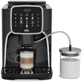 Resim Arzum Okka Espresso Pro M Tam Otomatik Espresso Makinesi Krom OK0028 