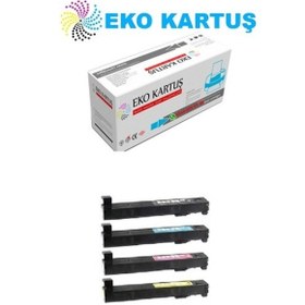 Resim Eko Kartuş Hp A2W76A (CF300A-CF301A-CF302A-CF303A) Set Uyumlu Ton 