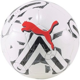 Resim Puma Orbita 6 Ms White-electrik Blu Unisex Futbol Topu 08378706 001 